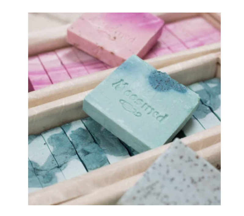 MOOSMED Bio Soap Bars — Pastell-Kollektion